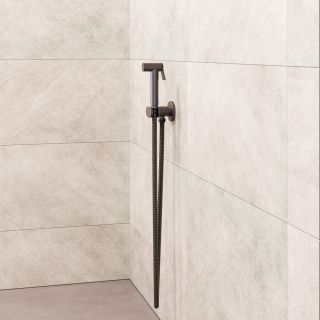 Гигиенический душ со смесителем RGW SP-213Gr 581408213-11 брашированный серый